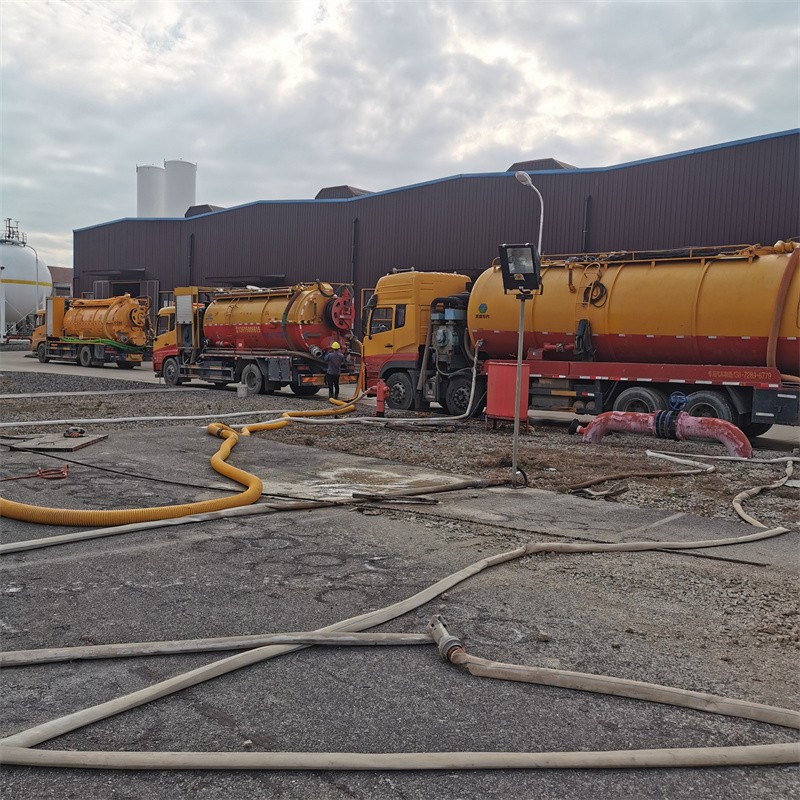 猇亭污水池清理